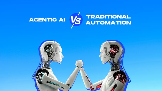 Agentic AI vs Traditional Automation: Which Gives best Enterprise ROI? 