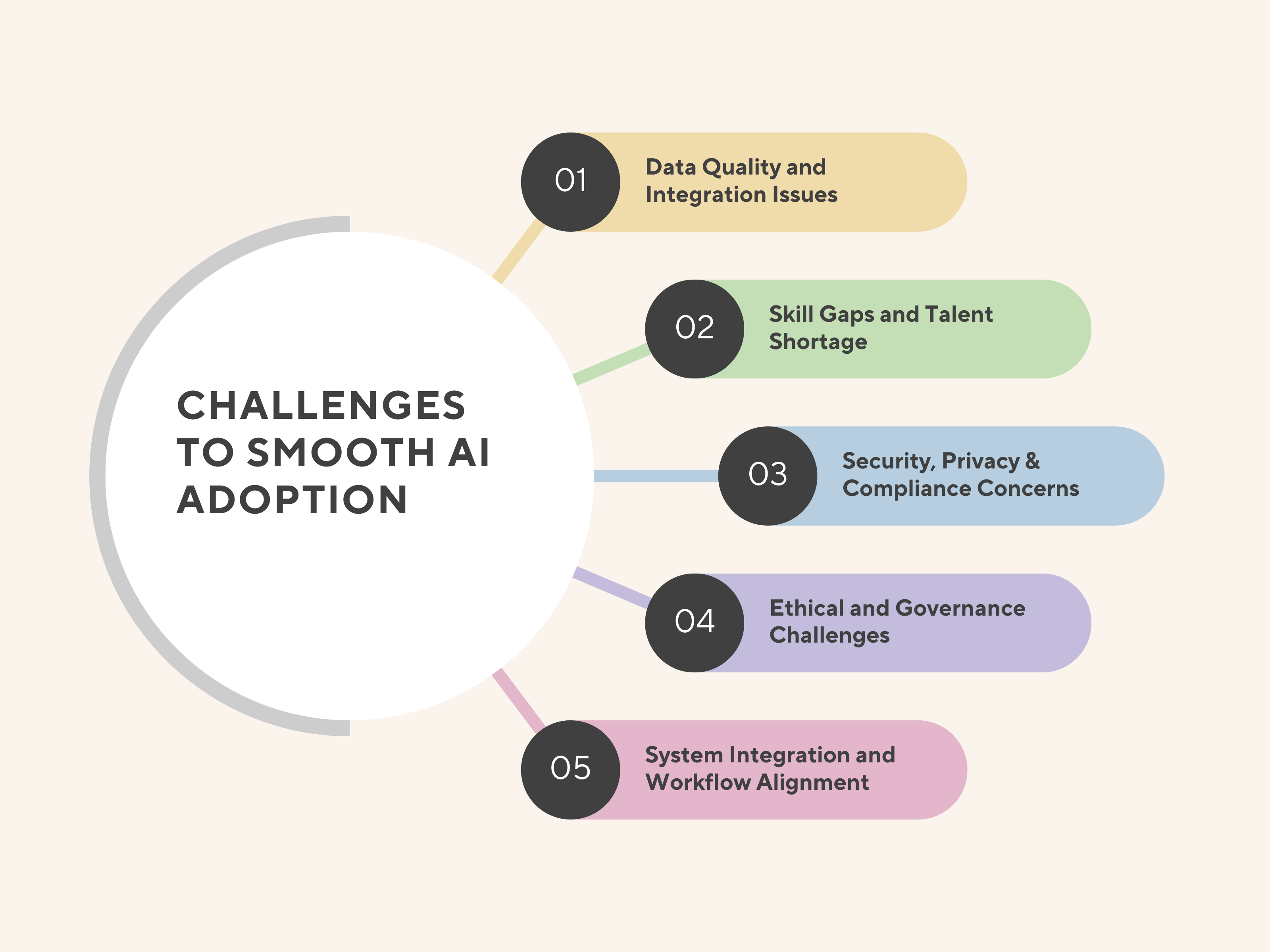 Challenges to Smooth AI Adoption