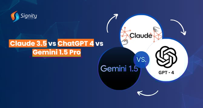 Claude 3.5 vs. ChatGPT 4o vs. Gemini 1.5 Pro