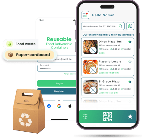 A case study on building a tech-driven distribution channel for reusable food delivery containers.