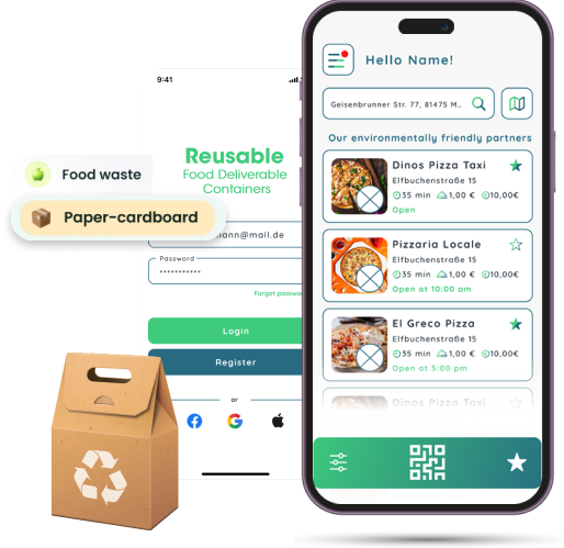 A case study on building a tech-driven distribution channel for reusable food delivery containers.