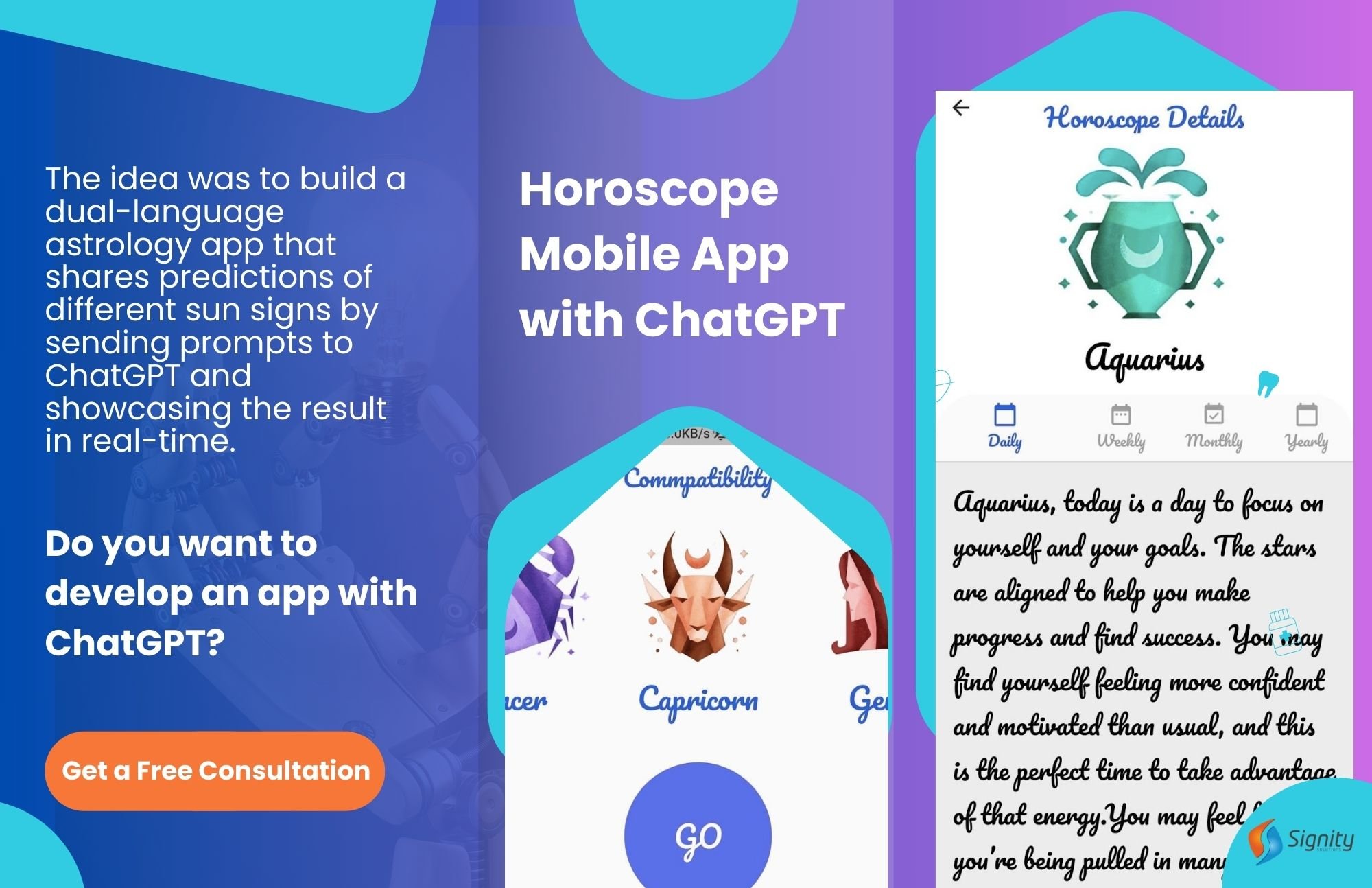 Horoscope Mobile App with ChatGPT-1