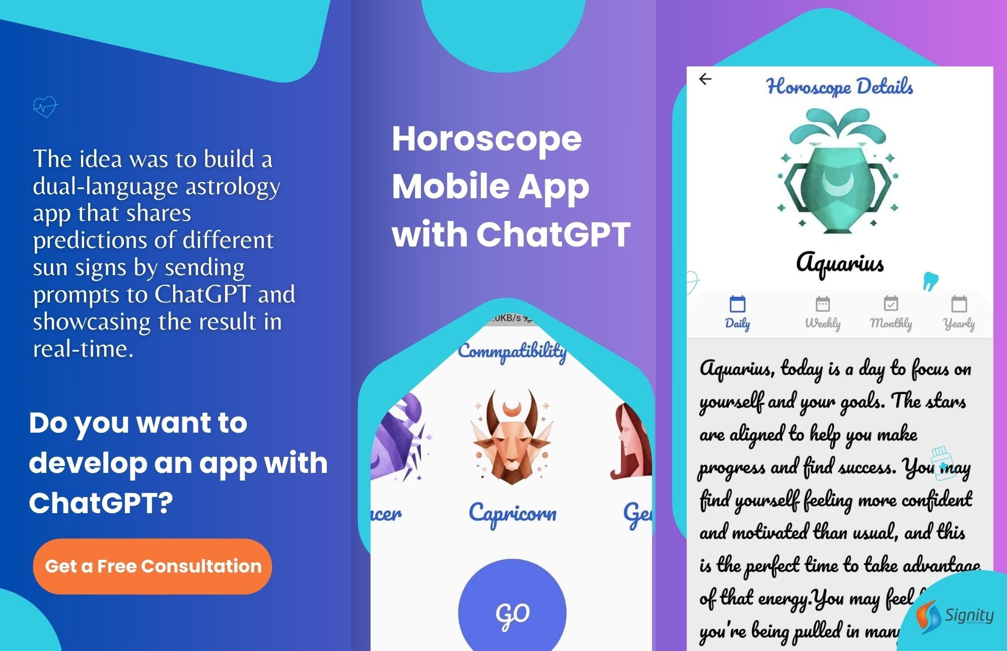 Horoscope Mobile App with ChatGPT
