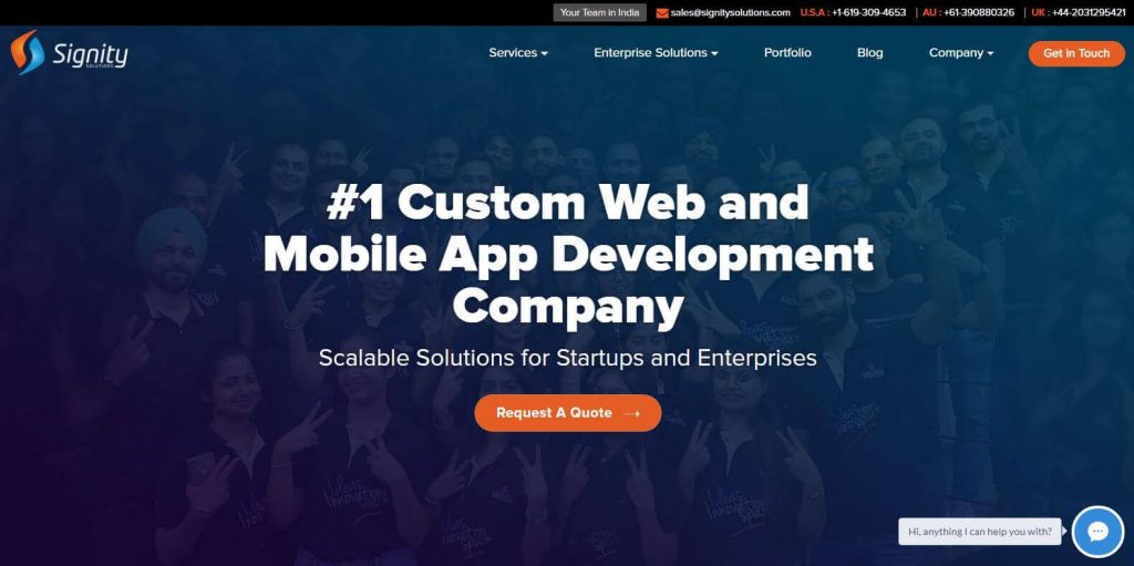 Signity Solutions - Custom Web Design & Development Companies