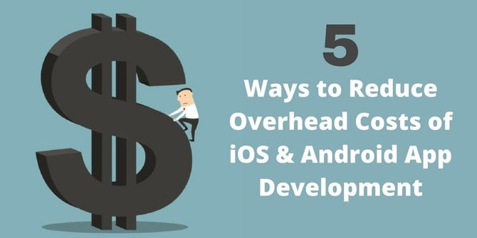  Ways to Reduce Overhead Costs of iOS and Android Mobile App Development 