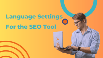 Language Settings For the SEO Tool