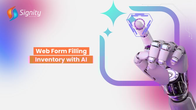 Web Form Filling Inventory with AI