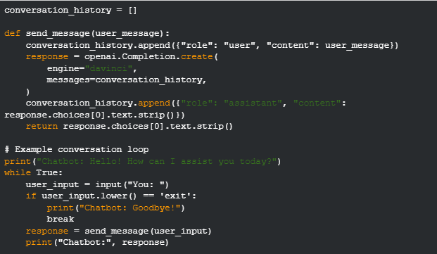 Building a Chatbot with OpenAI GPT-3 for Customer Support