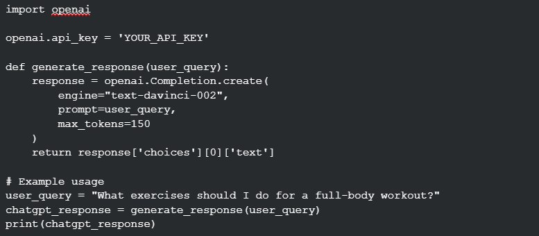 CHATGPT INTEGRATION