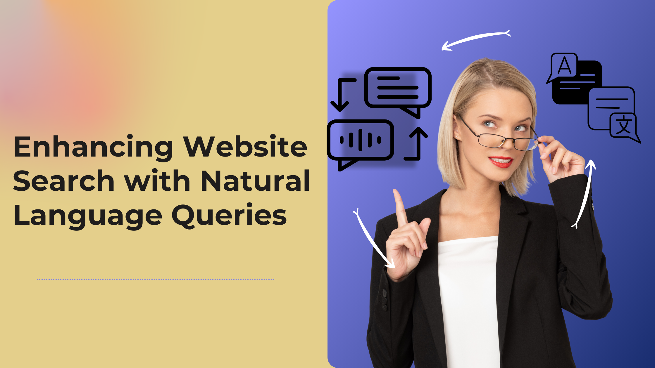  Elevating Website Search Experience with Natural Language Queries  
