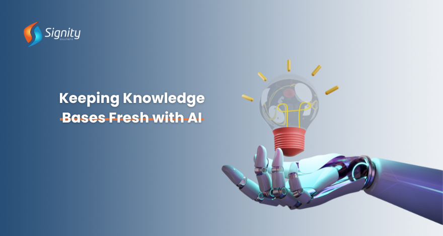 Keeping Knowledge Bases Fresh with AI 
