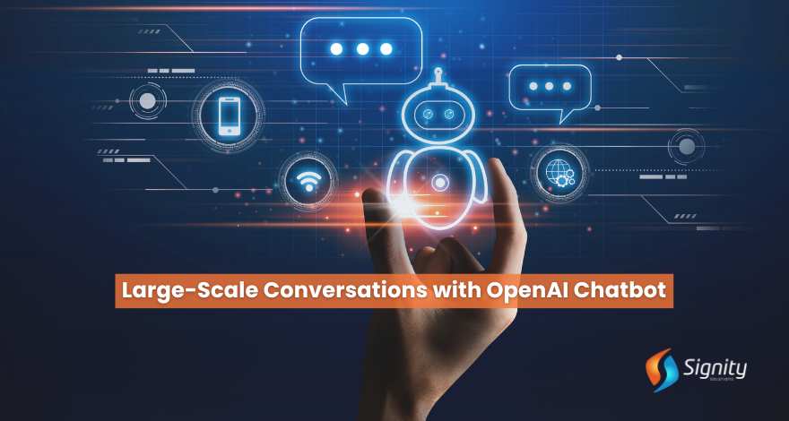 Large-Scale Conversations with OpenAI Chatbots 
