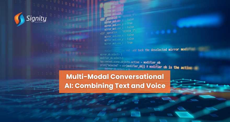 Multi-Modal Conversational AI 