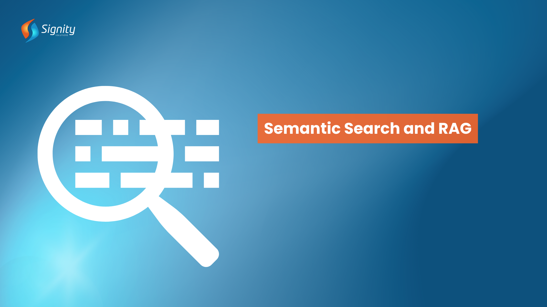 Semantic Search and RAG 