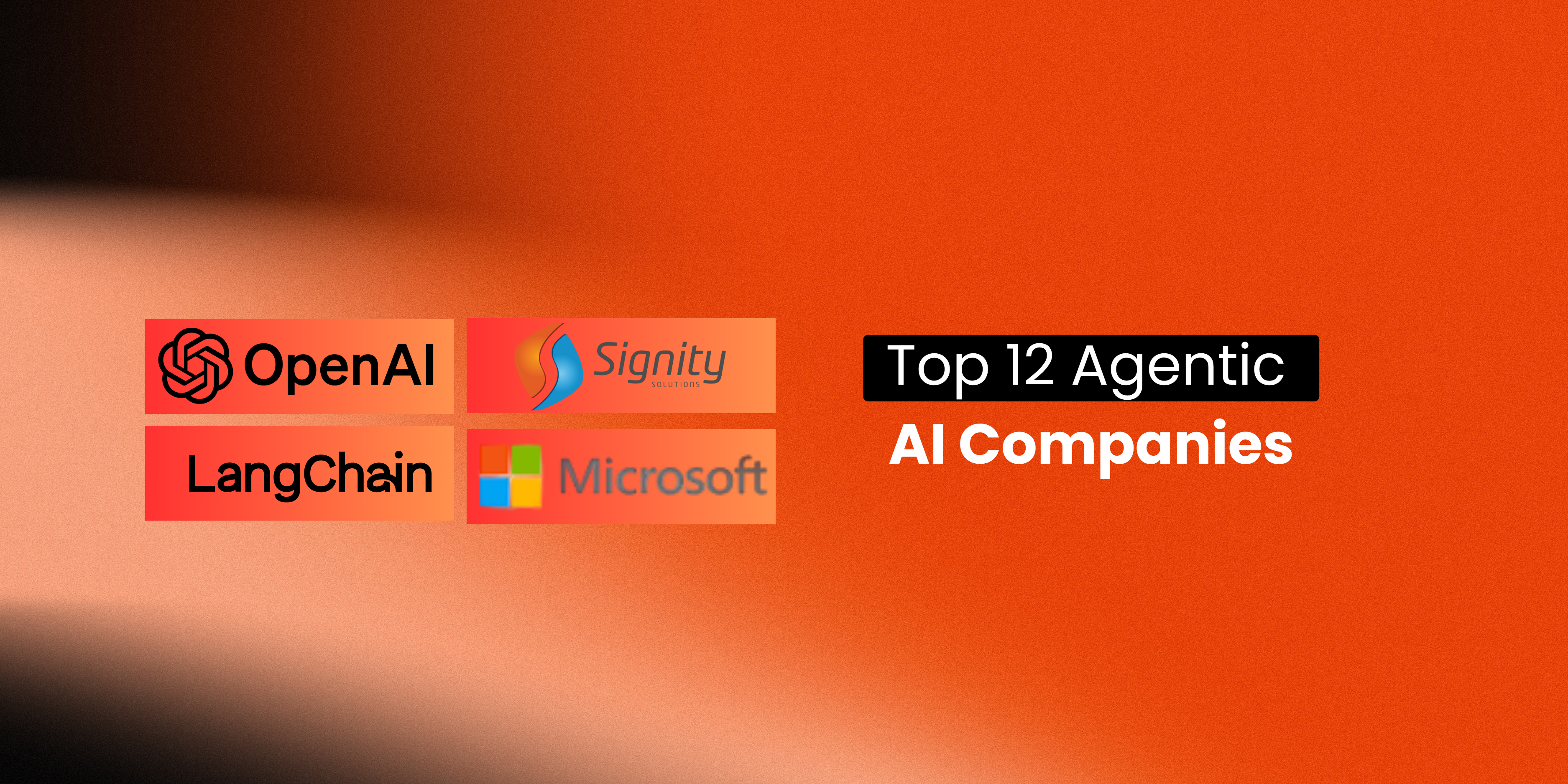 Top 12 Agentic ai companies 