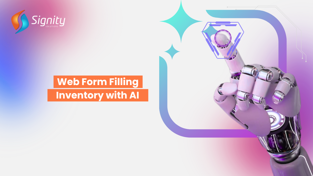 Web Form Filling  Inventory with AI 