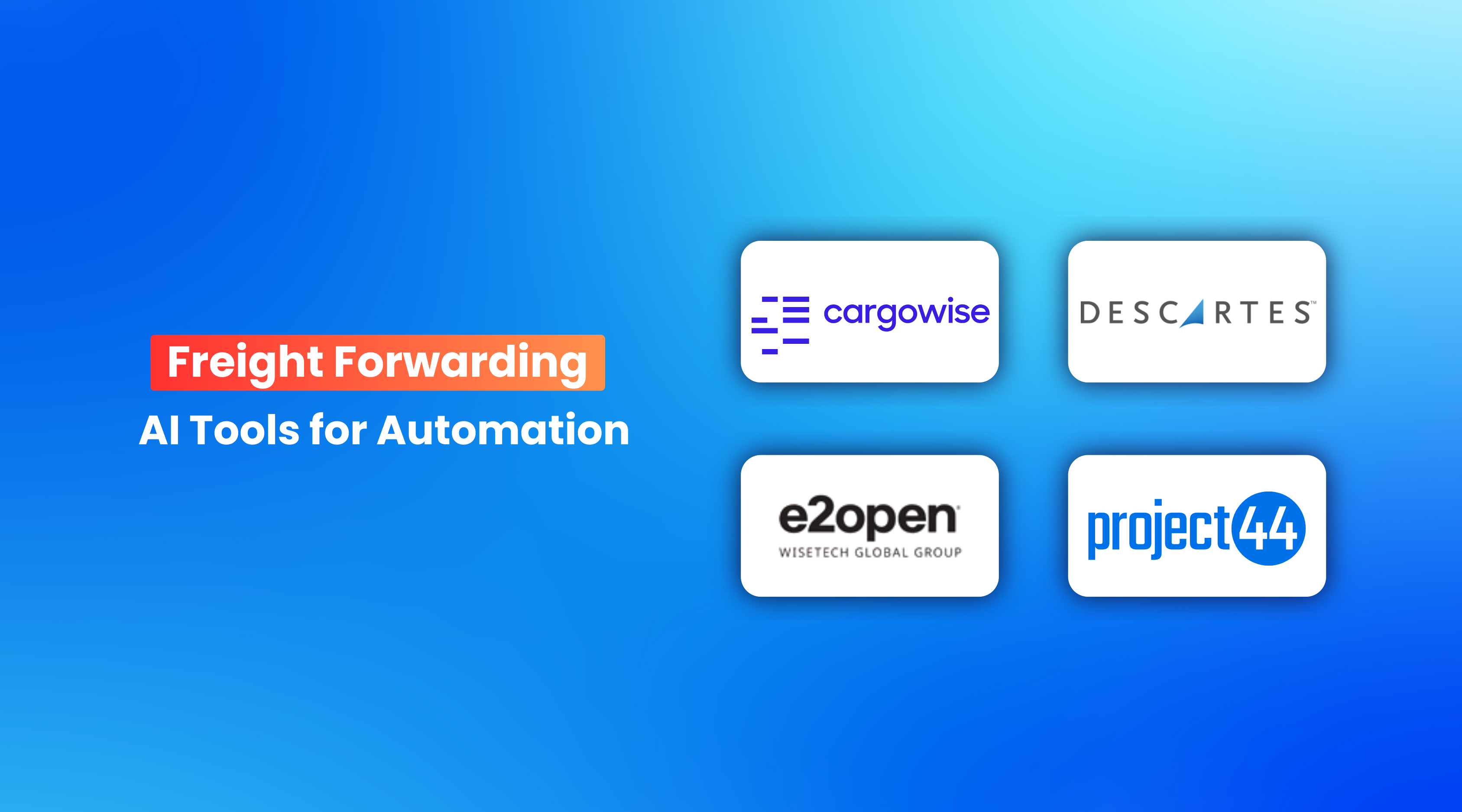 AI tools for Automating freight documentation 